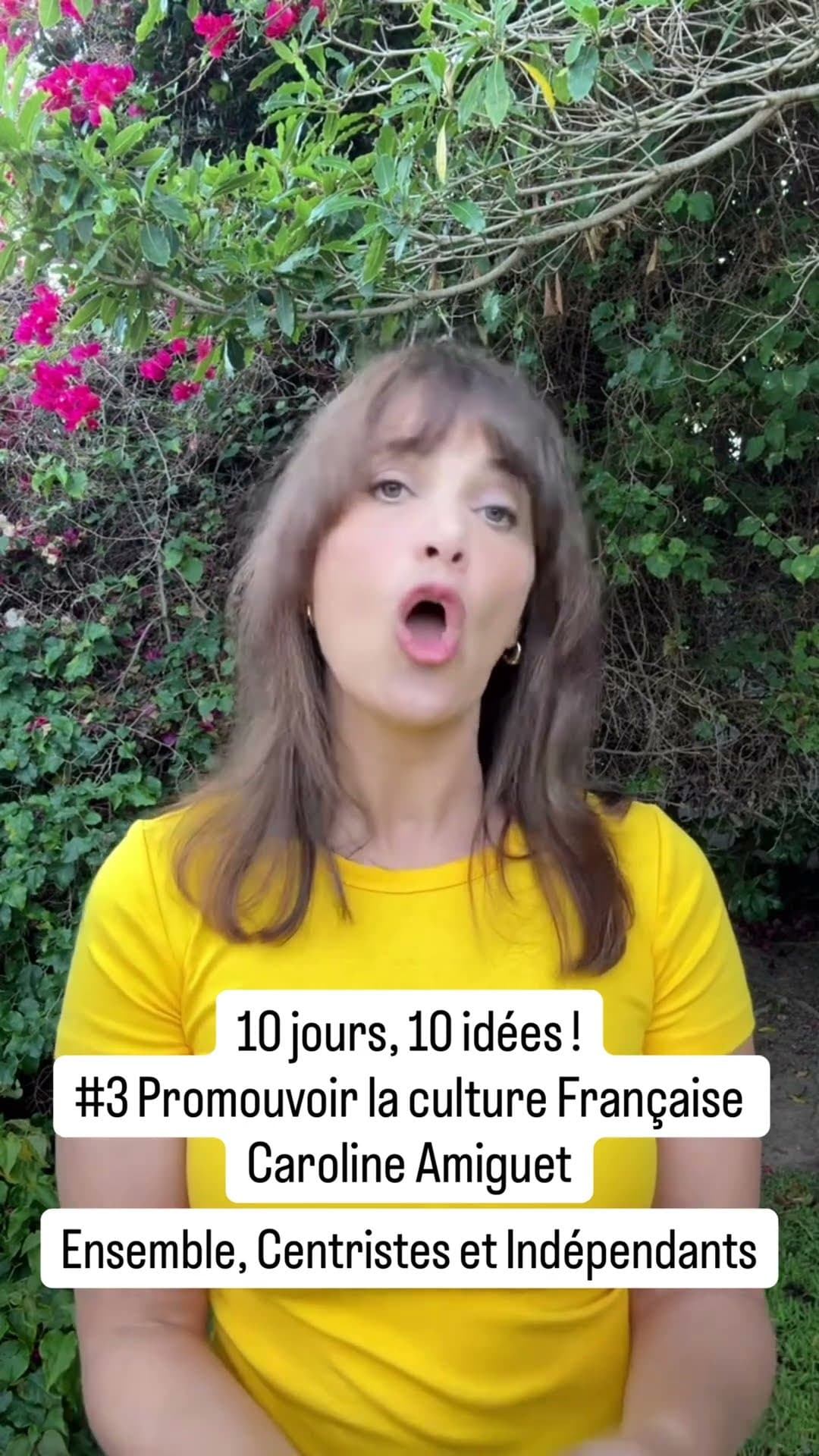 Promouvoir la culture française — Caroline Amiguet